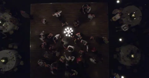 Dance Floor Tilt Up Stock Footage 63613635