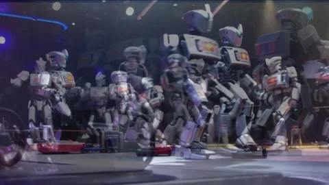 THE DANCE OFF Stock Footage 312983818