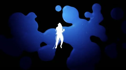 Dance girl Video stock 10877502