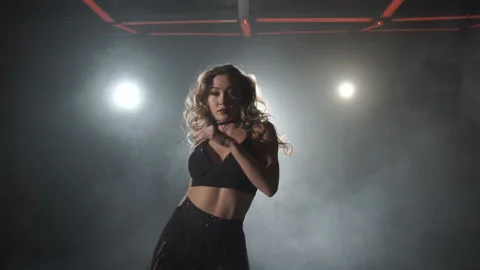 Dance of the girl Stock Footage 86567738