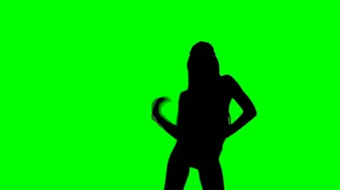 DANCE GIRL one Stock-Footage 16221007