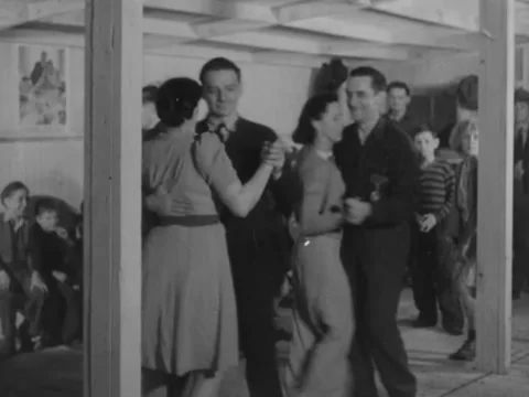 Dance hall Video stock 158262056