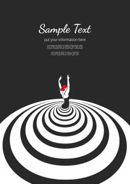 Dance icon concept Stock Illustration