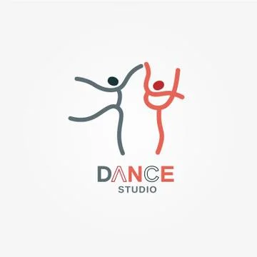Dance icon concept Stock Illustration
