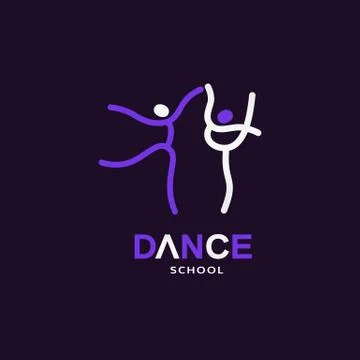 Dance icon concept Stock Illustration