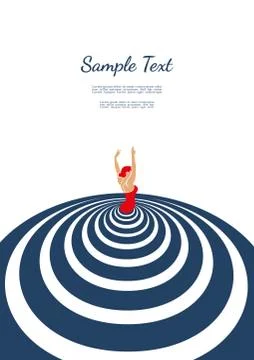 Dance icon concept Stock Illustration