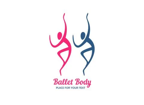 Dance icon concept Stock Illustration