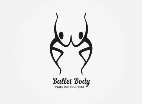 Dance icon concept Stock Illustration