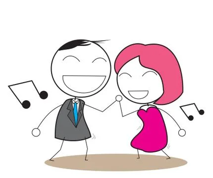 Dance Stock Illustration