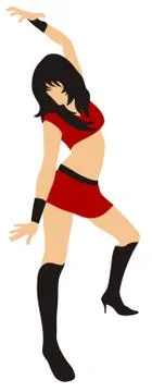 Dance Illustrazione stock