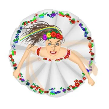 In the dance 스톡 일러스트