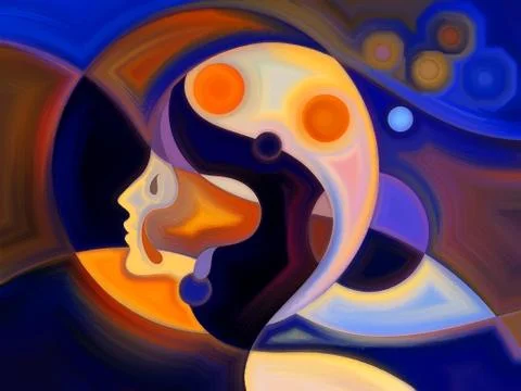 Dance of Inner Paint イラスト素材