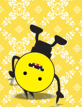 Dance lamp Stock Illustration