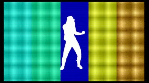 Dance LED Stock Footage 10877508