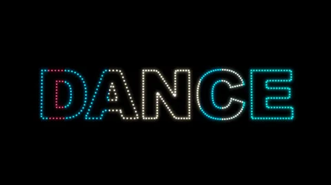 Dance LEDS 02 Stock Footage 33058701