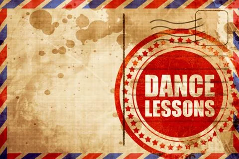 Dance lessons Stock Illustration
