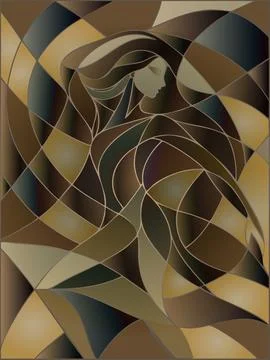 Dance of Light and Motion Stock Illustration