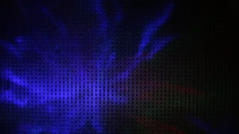 Dance of light rays of different colors Видео 105741041