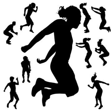 Dance man Stock Illustration