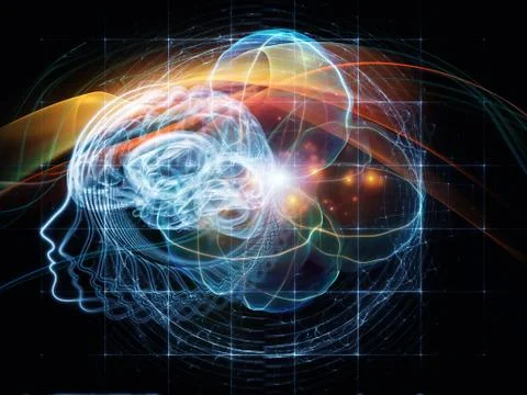 Dance of the Mind Stock Illustration