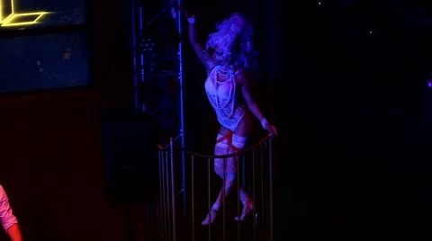 Dance in nightclub Stock Footage 47549020
