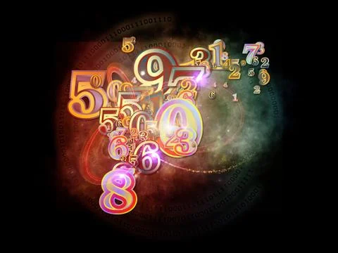 Dance of Numbers イラスト素材