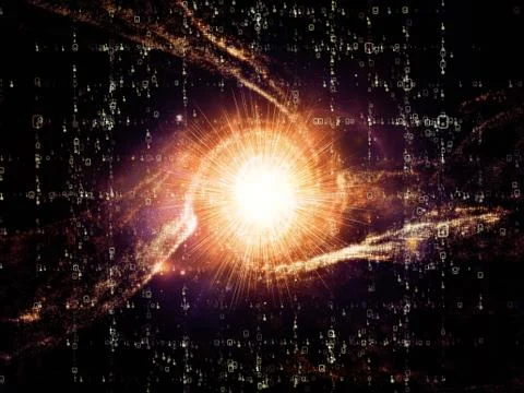 Dance of Numbers 스톡 일러스트