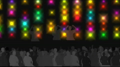 Dance party at a celebration Video stock 752855