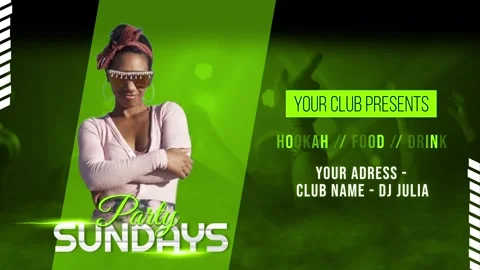 Dance Party Freeze Frame Stock After Effects