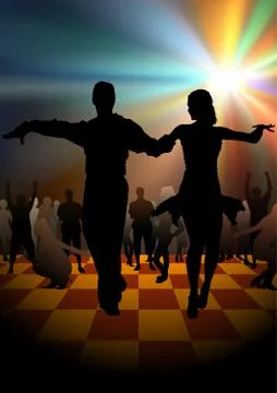 Dance Party Stock Illustration