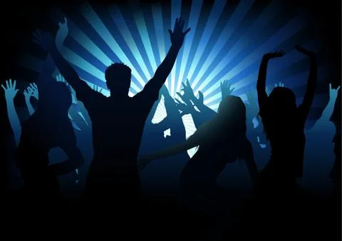Dance Party Stock Illustration