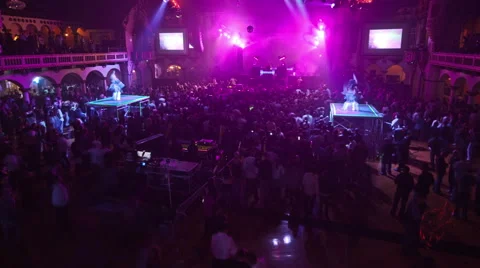 Dance Party Overhead 1 動画素材 46630074