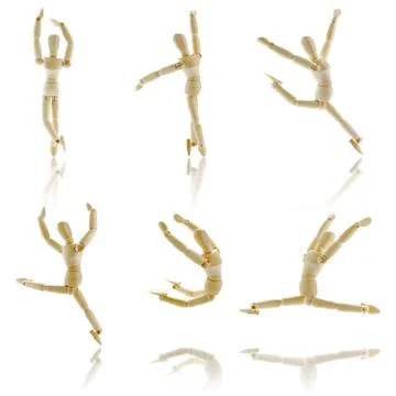 Dance poses Stock Photos