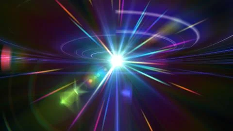 Dance ray light floor future 스톡 일러스트