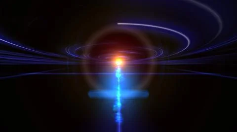 Dance ray light floor future イラスト素材