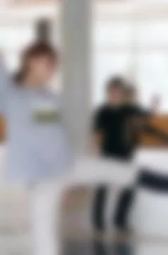 Dance school theme blur background 스톡 사진