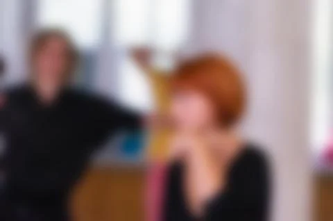 Dance school theme blur background Stock Photos