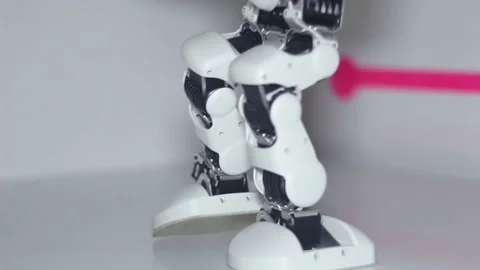 Dance show robots Stock Footage 88273584