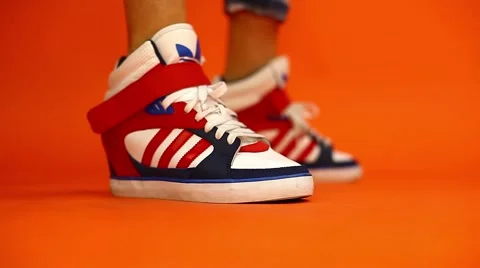 Dance in Sneakers Stock Footage 49758459