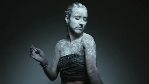 Dance of the sorceress. Stock Footage 133559901