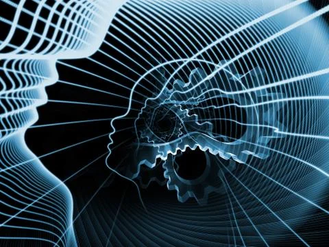 Dance of Soul and Mind Stock Illustration