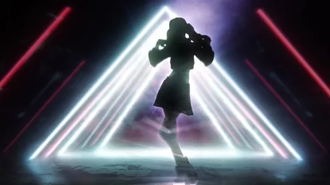 Dance stage  floor 21 Video stock 152941580