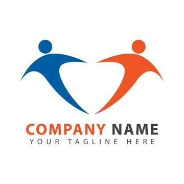 Dance style logo Stock Illustration