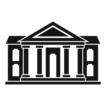 Dance theater icon, simple style 스톡 일러스트