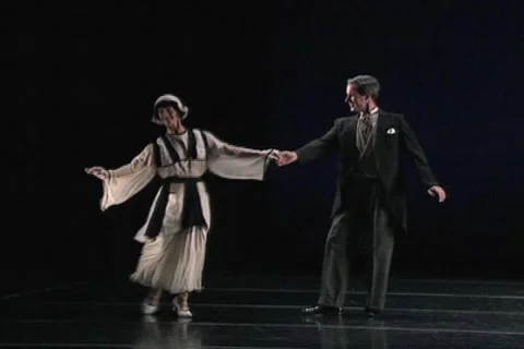 Dance Through Time2-Castle Walk Stockbeeldmateriaal 1028577