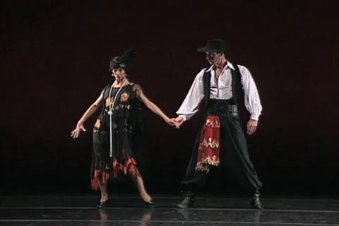 Dance Through Time2-Tango Stockbeeldmateriaal 1028675