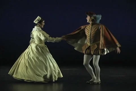 Dance Through Time3-Saltarello Stockbeeldmateriaal 1028693