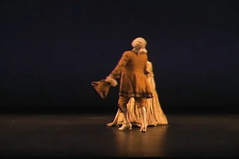 Dance Through Time4-Minuet Stockbeeldmateriaal 1028745