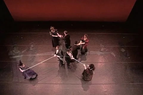 Dance Through Time6-Cotillion Stockbeeldmateriaal 1028804