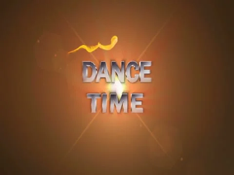 Dance time text red 640x480 스톡 동영상 11345276